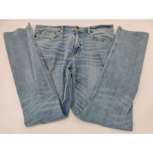 Revtown Decade‎ Denim Sharp Fit Men's Jeans Size 35x34 Light Wash Casual